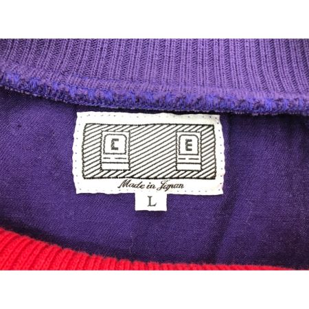  C.E シーイー ハーフジップ SIZE L パープル