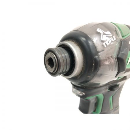  HiKOKI ハイコーキ 電動工具 36V コードレスインパクトドライバ 充電器・充電池2個・ケース付 WH36DA グリーン