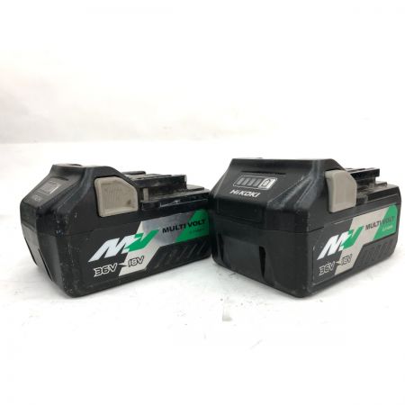  HiKOKI ハイコーキ 電動工具 36V コードレスインパクトドライバ 充電器・充電池2個・ケース付 WH36DA グリーン