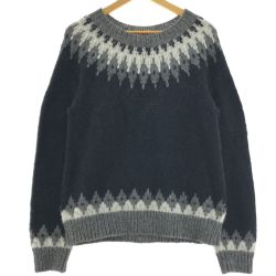▼▼ COLIMBO コリンボ コリンボ ウールセーター SIZE M ブラック Bランク
