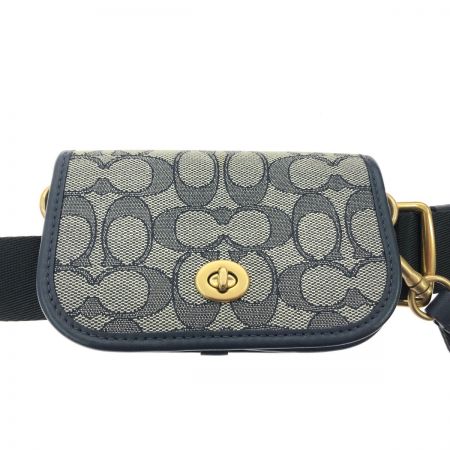  COACH コーチ レディース マルチファンクション クロスボディ ウィズ ディンキー ショルダーバッグ C2613 ネイビー