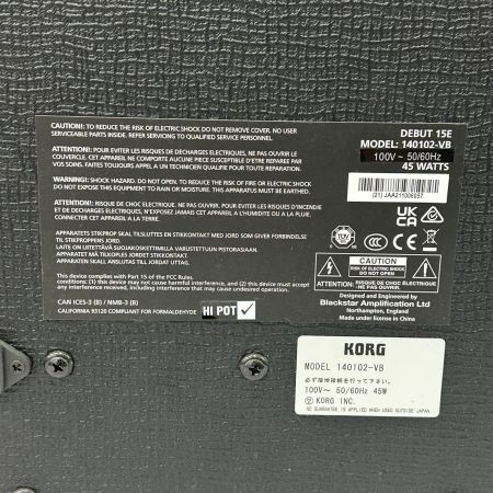  Blackstar DEBUT 15E -BLACK- ギターアンプ