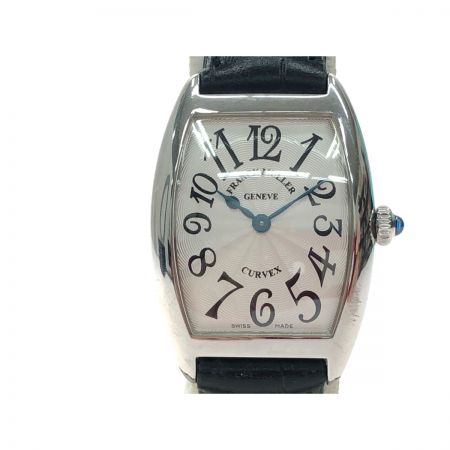  FRANCK MULLER レディース 腕時計 クオーツ トノー カーベックス ベルト社外品 1752QZ