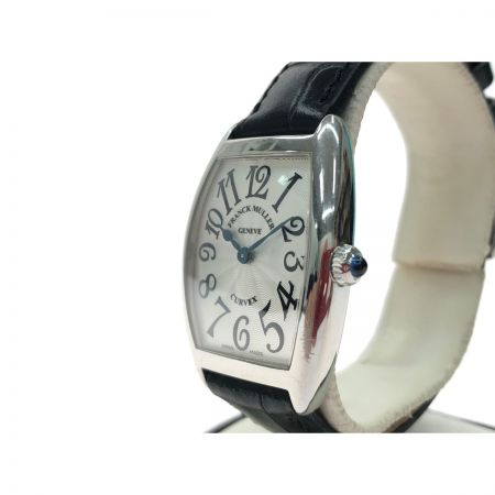  FRANCK MULLER レディース 腕時計 クオーツ トノー カーベックス ベルト社外品 1752QZ