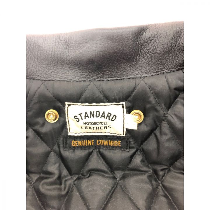 STANDARD MOTORCYCLE LEATHERS スタンダードモーターサイクルレザーズ メンズ ライダース 38  ブラック｜中古｜なんでもリサイクルビッグバン