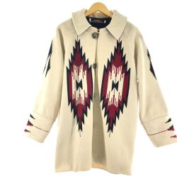 ▼▼ CENTINELA TRADITIONAL ARTS メンズ CHIMAYO チマヨ ジャケット SIZE 38 ウールジャケット ベージュ Bランク