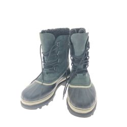 ▼▼ SOREL ソレル メンズ ウィンターブーツ スノーブーツ カリブ 防水 防寒 29cm 1002871014 ブラック Bランク