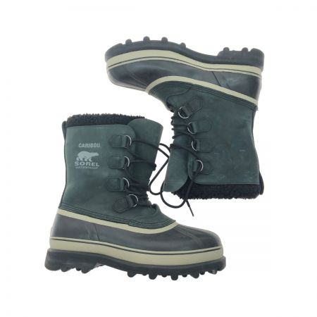  SOREL ソレル メンズ ウィンターブーツ スノーブーツ カリブ 防水 防寒 29cm 1002871014 ブラック