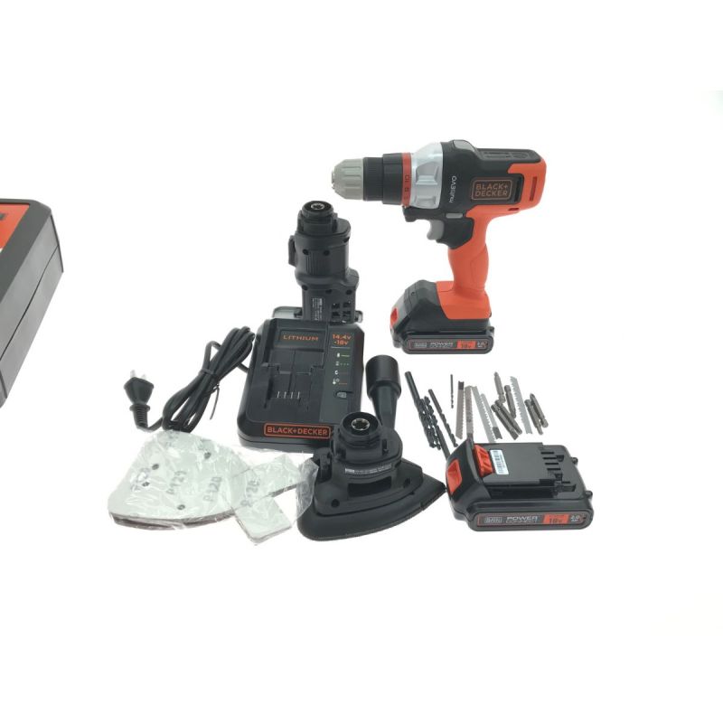 中古】 BLACK&DECKER 電動工具 マルチツール ドリルドライバー ...