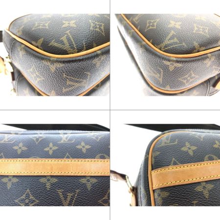  LOUIS VUITTON ルイヴィトン ユニセックス ショルダーバッグ モノグラム リポーターPM メッセンジャーバッグ M45254 ブラウン