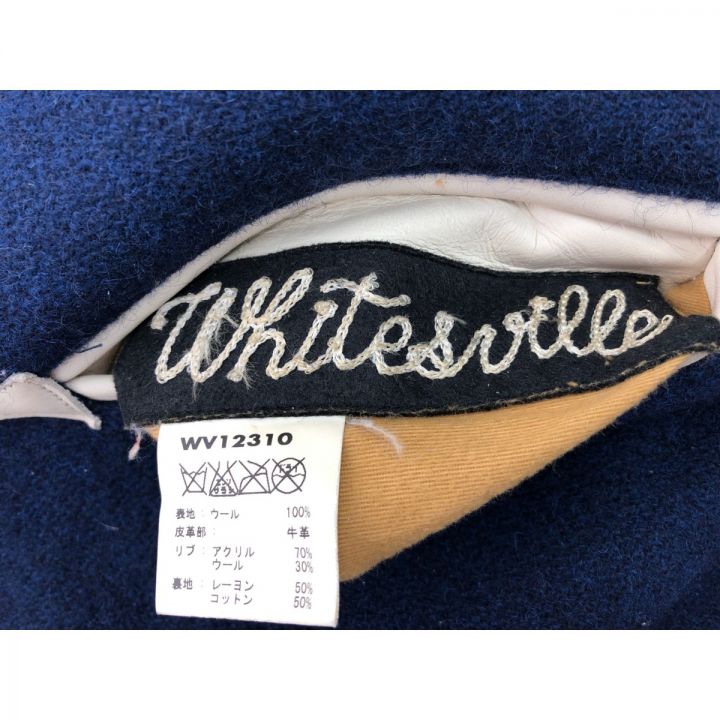 WHITES VILLE ホワイツビル メンズ スタジャン 東洋エンタープライズ フルデコスタジャン SIZE 42 WV12310  ネイビー｜中古｜なんでもリサイクルビッグバン