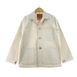 ▼▼ GROOVIN HIGH カバーオールジャケット コットン SIZE M ホワイト Aランク