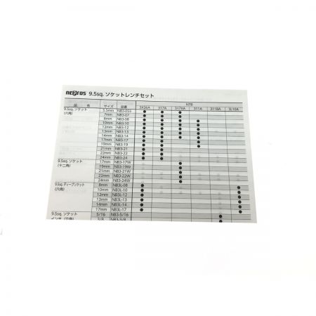  KTC ケーティーシー ケース付 ネプロス/9.5sq/ソケットレンチセット NTB3X26AZ ブラック