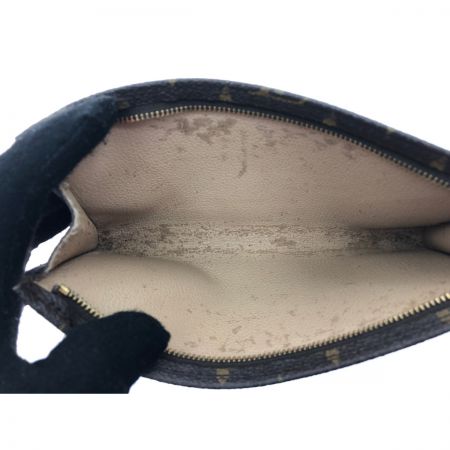  LOUIS VUITTON ルイヴィトン モノグラム バケット 付属ポーチ  ブラウン