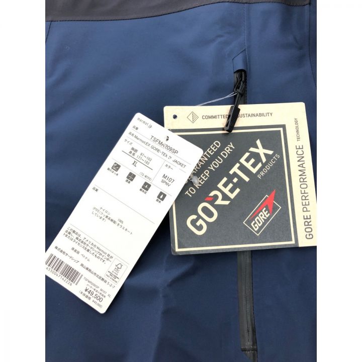 MARMOT マーモット メンズ エムジャケット ゴアテックス3層 SIZE XL SHIPS別注 タグ付 TSFMR209SP  ネイビー｜中古｜なんでもリサイクルビッグバン