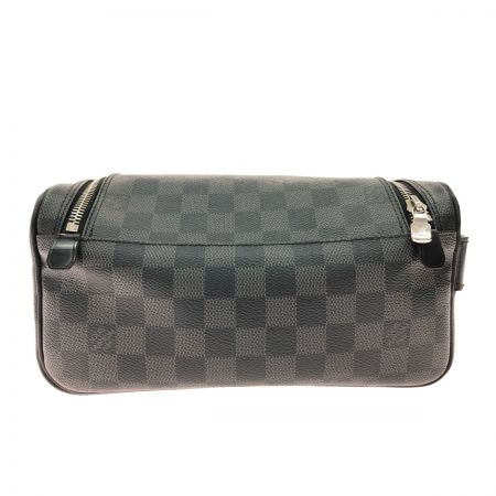  LOUIS VUITTON ルイヴィトン ダミエグラフィット トワレ ポーチ N47625 ブラック