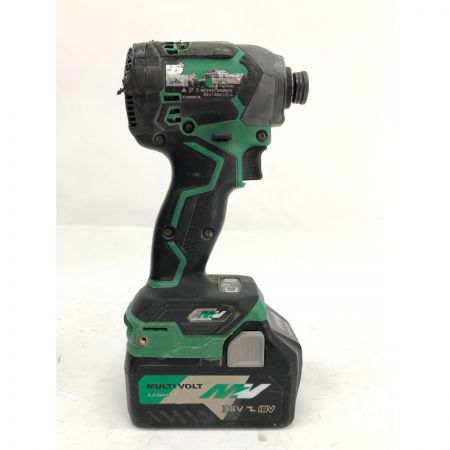 €€ HiKOKI ハイコーキ 電動工具 36V コードレス インパクトドライバ 充電器・充電池1個・ケース付 WH36DC グリーン