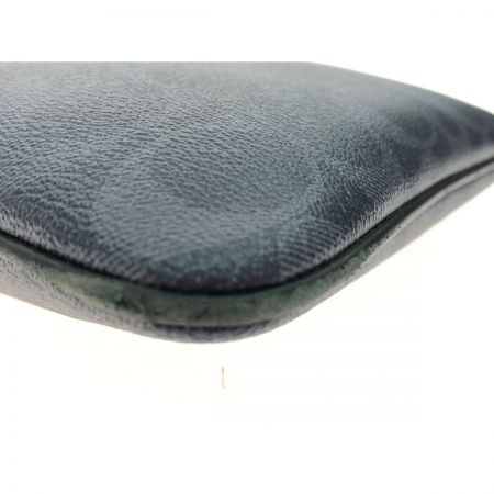  COACH コーチ メンズ クラッチバッグ セカンドバッグ シグネチャー  91673 ネイビー