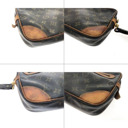  LOUIS VUITTON ルイヴィトン モノグラム マルリードラゴンヌGM セカンドバッグ M51825 ブラウン