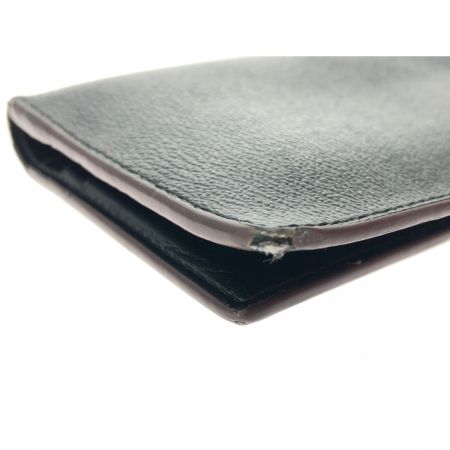  COACH コーチ メンズ 二つ折り長財布 シグネチャー アウトレット 91635 ブラック