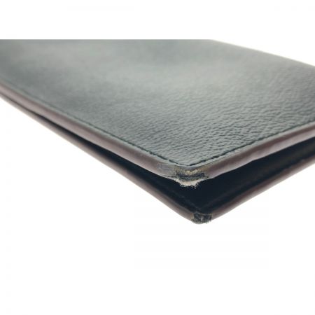  COACH コーチ メンズ 二つ折り長財布 シグネチャー アウトレット 91635 ブラック