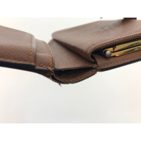  LOUIS VUITTON ルイヴィトン レディース 二つ折り財布 がま口 モノグラム ポルトモネ・ビエ ヴィエノワ  M61663 ブラウン