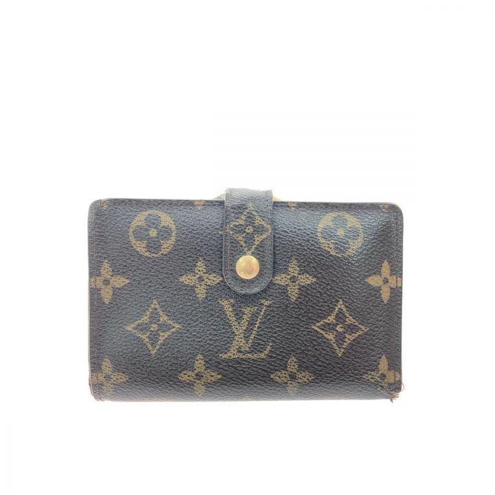 【中古】 LOUIS VUITTON ルイヴィトン レディース 二つ折り財布 がま口 モノグラム ポルトモネ・ビエ ヴィエノワ M61663 やや傷や汚れあり