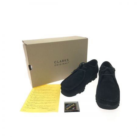  CLARKS クラークス メンズ ワラビーシューズ WallabeeGTX ゴアテックス SIZE 27.5cm 21621 ブラック