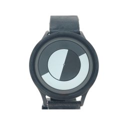 ▼▼ ziiiro メンズ腕時計 クオーツ 針無し時計 LUNAR SNOW ATM-316L Bランク