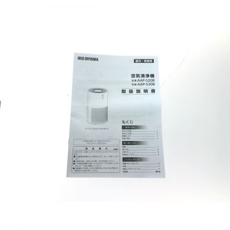  IRISOHYAMA アイリスオーヤマ 空気清浄機 AAP-S30B-W