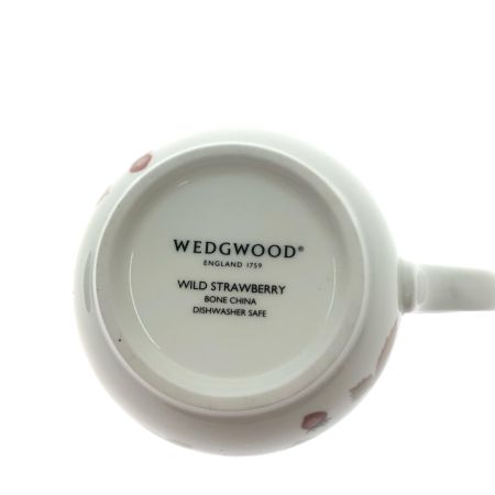  Wedgwood ウェッジウッド WILD STRAWBERRY ワイルドストロベリー フタ付マグカップ