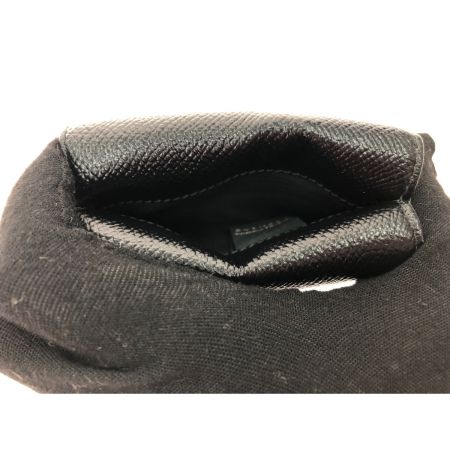  BVLGARI ブルガリ レディース 三つ折り財布 コンパクトウォレット レザー ブラック