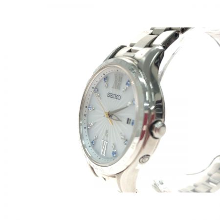  SEIKO セイコー レディース腕時計 電波ソーラー 限定 LUKIA ルキア デイト  1B35-0AS0