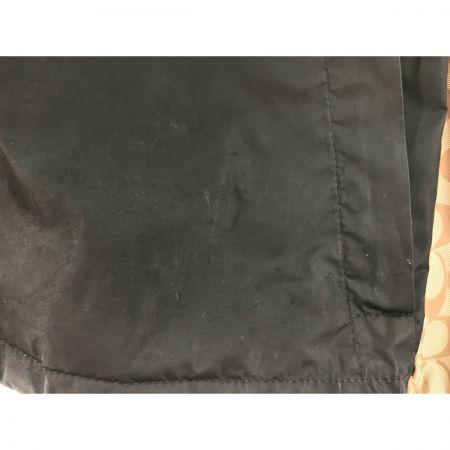  COACH コーチ シグネチャーウインドブレーカー SIZE L ベージュ×ブラック