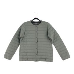 ▼▼ THE NORTH FACE ザノースフェイス メンズ ダウンジャケット ウィンドストッパーゼファーシェルカーディガン  NDW91861 グレー Bランク