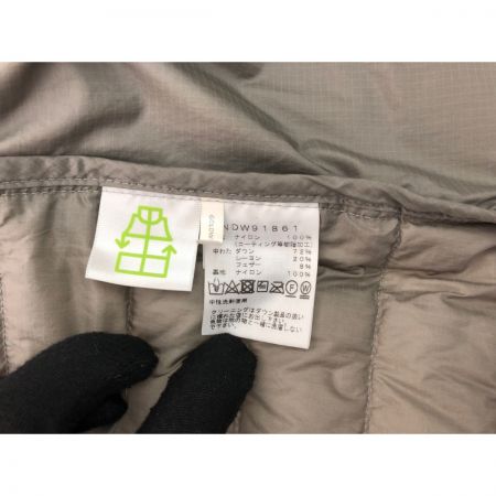 THE NORTH FACE ザノースフェイス メンズ ダウンジャケット ウィンドストッパーゼファーシェルカーディガン NDW91861  グレー｜中古｜なんでもリサイクルビッグバン