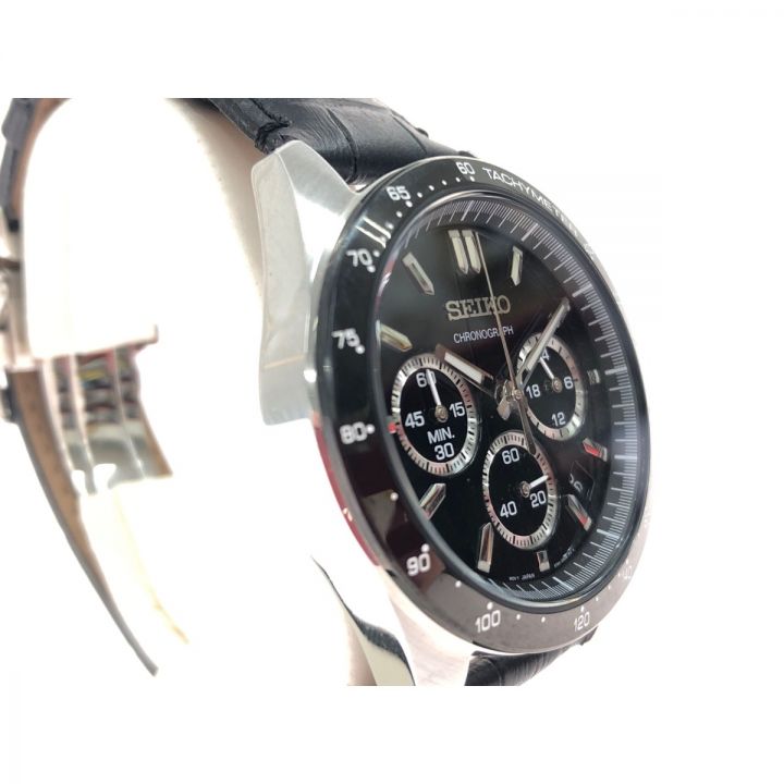 中古】 SEIKO セイコー メンズ 腕時計 クオーツ クロノグラフ KSN8T6C ...