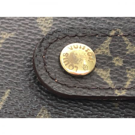  LOUIS VUITTON ルイヴィトン ユニセックス 6穴 手帳カバー モノグラム アジェンダPM R20005 ブラウン