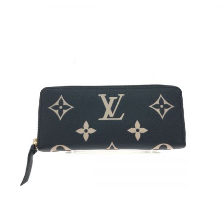  LOUIS VUITTON ルイヴィトン ラウンドファスナー 長財布 ジッピーウォレット モノグラム・アンプラント M80481 ノワール