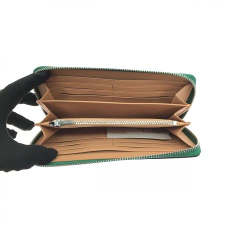  COACH コーチ 長財布 ラウンドファスナー ストラップ付き アウトレット A1683 C5889 グリーン