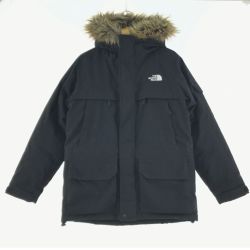 ▼▼ THE NORTH FACE ザノースフェイス ファー付き ダウンジャケット ND91520 ブラック Bランク