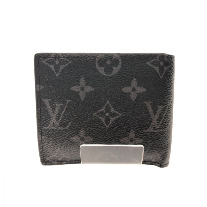 LOUIS VUITTON ルイヴィトン メンズ 二つ折り財布 モノグラム ポルトフォイユ・マルコ NM M62545  ブラック｜中古｜なんでもリサイクルビッグバン