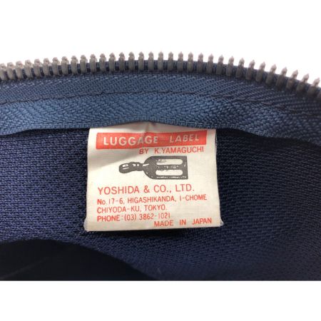  LUGGAGE LABEL 吉田カバン ダッフルバッグ 2WAYボストンバッグ  ネイビー
