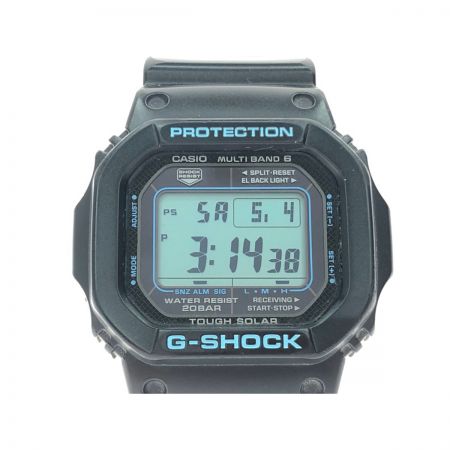  CASIO カシオ メンズ腕時計 電波ソーラー デジタルウォッチ G-SHOCK Gショック GW-M5610BA ブラック×ブルー