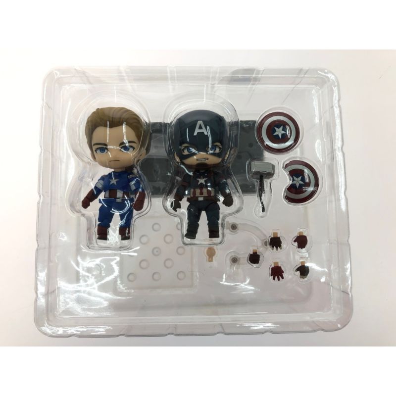 中古】 MARVEL マーベル ねんどろいど キャプテン・アメリカ