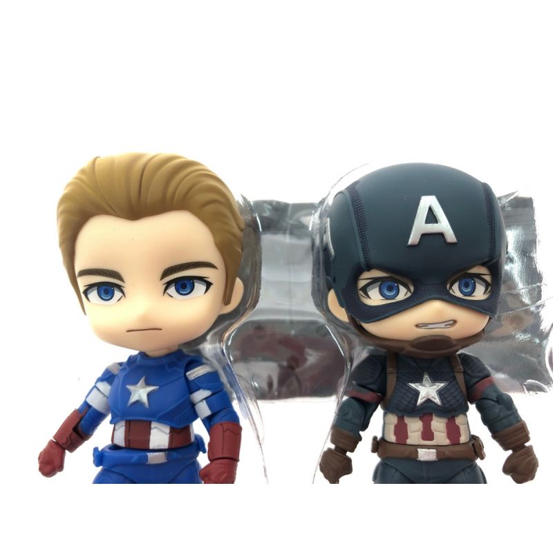 中古】 MARVEL マーベル ねんどろいど キャプテン・アメリカ