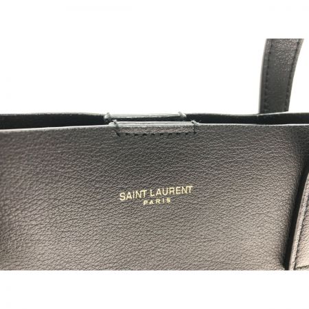  SAINT LAURENT(Yves Saint Laurent) 2WAYバッグ トイショッピング ショルダー トート  498612 ブラック