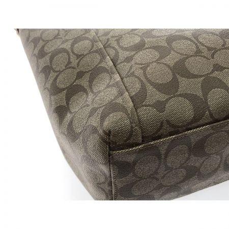  COACH コーチ レディース ショルダートート シグネチャー アウトレット F33998  ベージュ