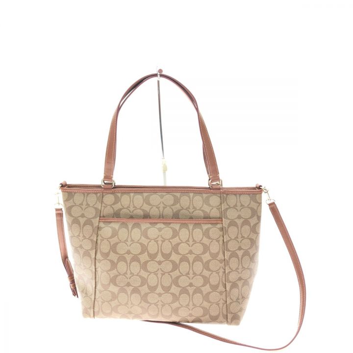 COACH コーチ レディース ショルダートート シグネチャー アウトレット