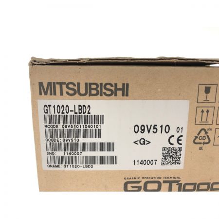  MITSUBISHI ミツビシ 三菱電機 グラフィックオペレーションターミナル GOT1000/GT1020-LBD2 ブラック
